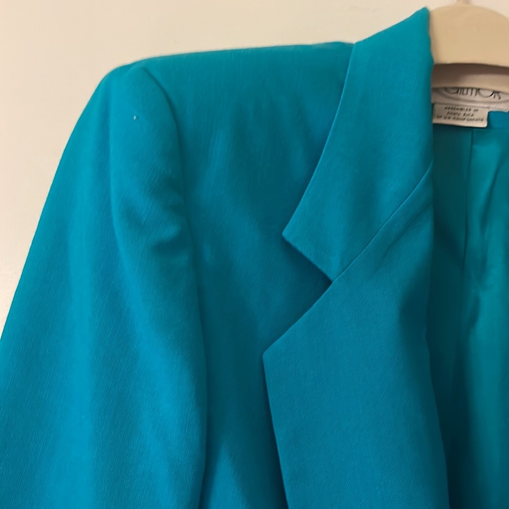 Beautiful turquoise jacket - Picture 3 of 7